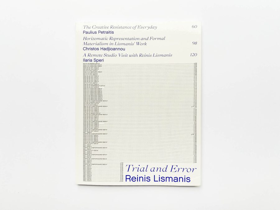 Reinis Lismanis - Trial and Error 1