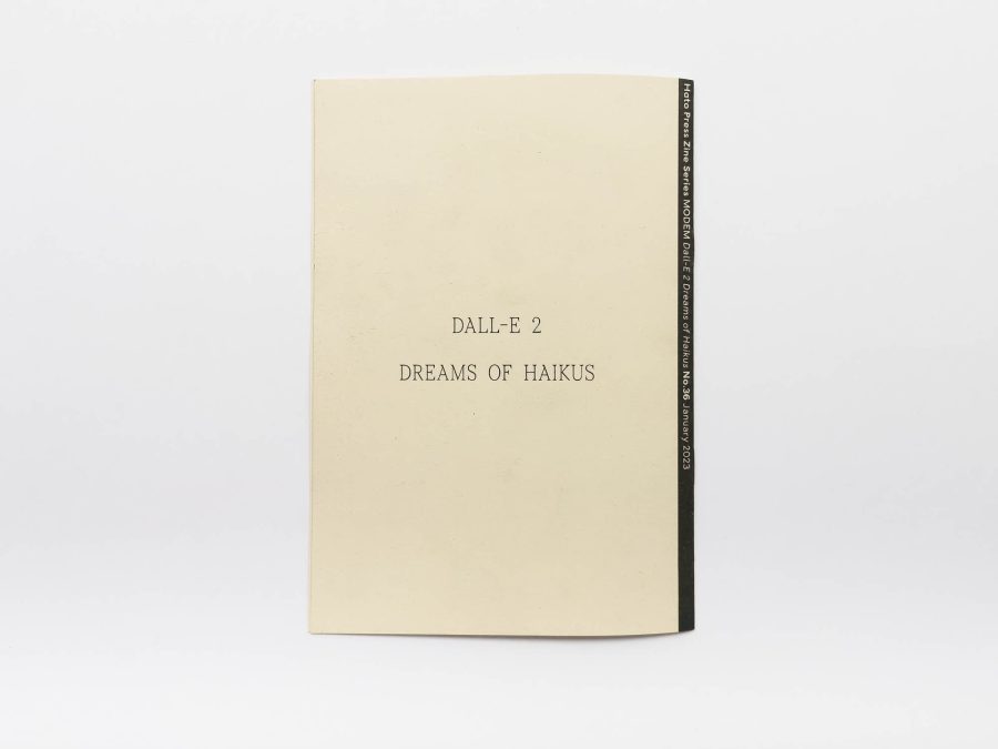 DALL-E 2 Dreams of Haikus 6