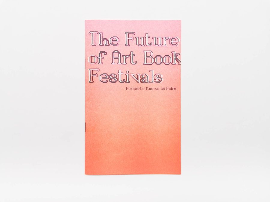 Gloria Glitzer - The Future of Art Book Festivals 1