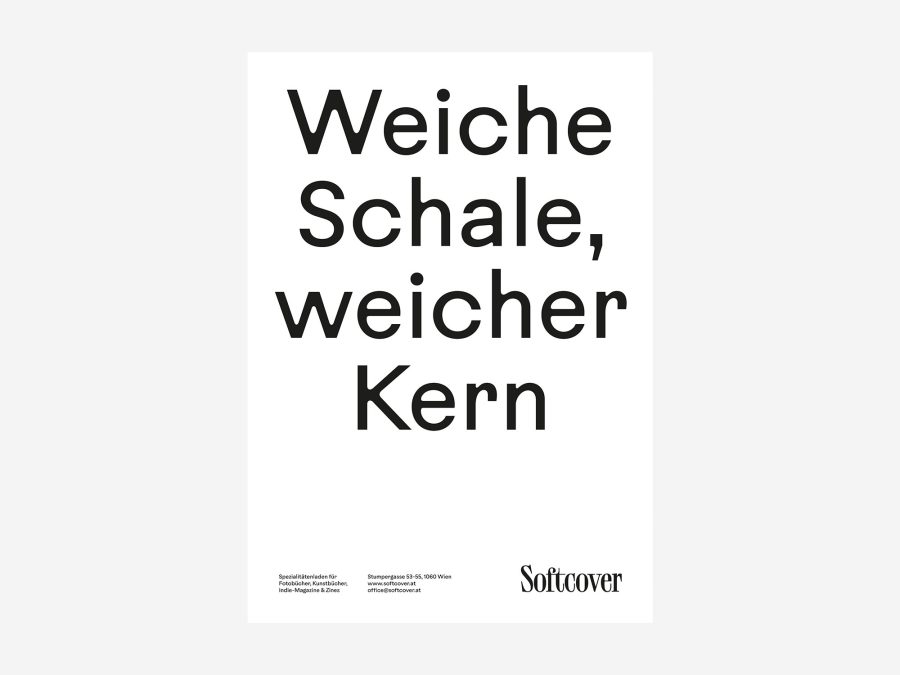 Softcover Poster - Weiche Schale, weicher Kern